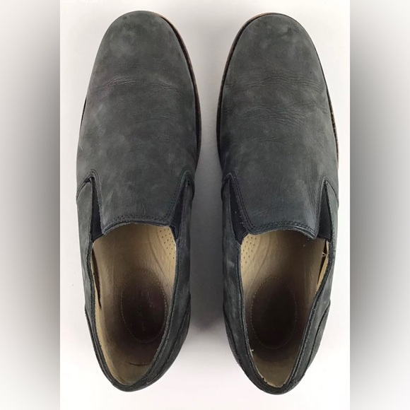 UGG leather slip on loafers men’s 11 gray - Picture 4 of 11